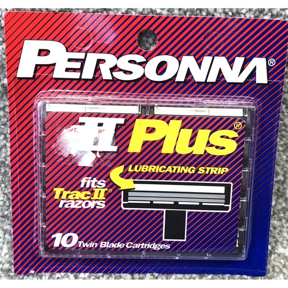 Personna Other - Vintage Personna 2 Razor Twin Blade Cartridges For Trac II USA NOS 10 Pack